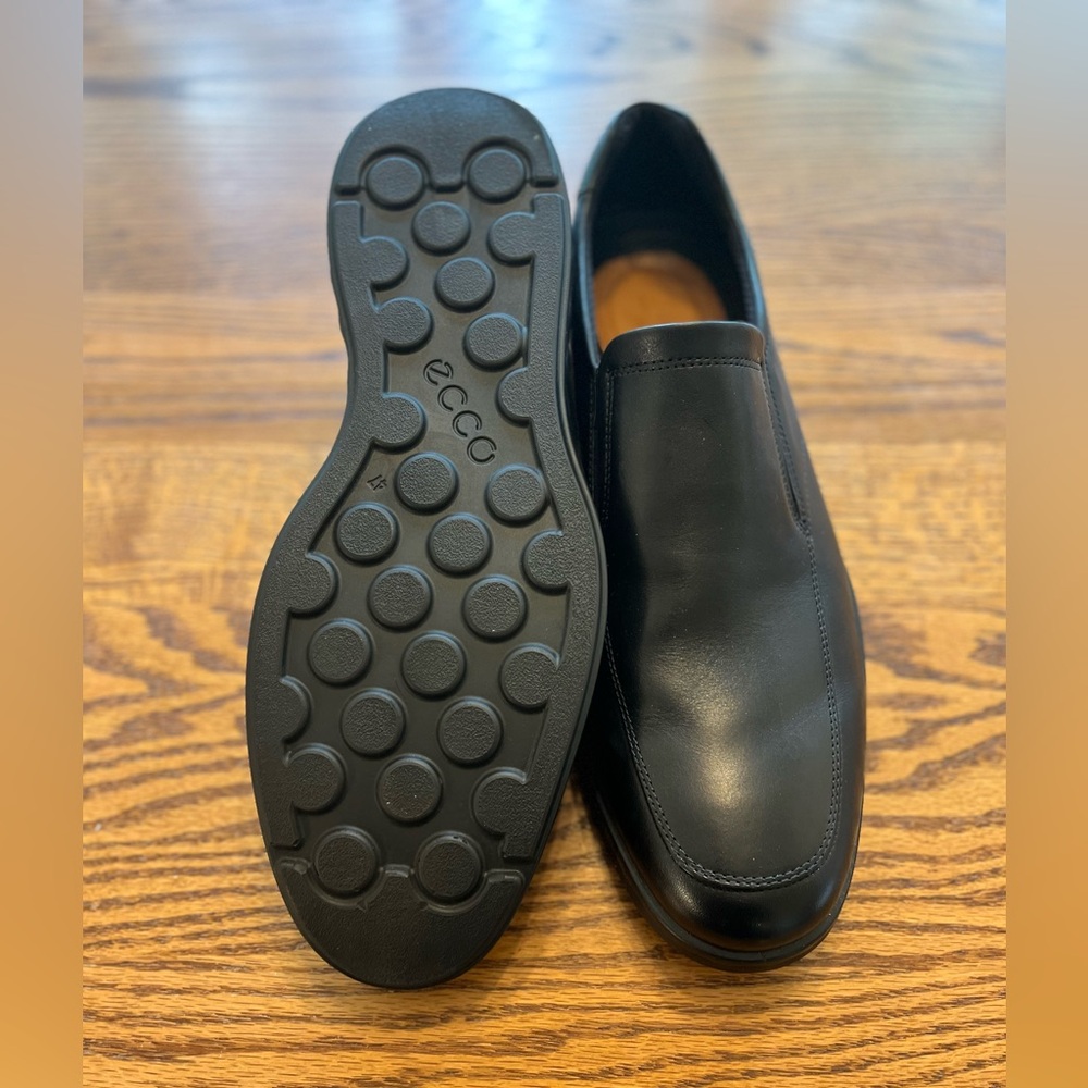 Ecco Men’s S-Lite Hybrid Apron Toe Slip-On Loafer, Black, Size 47, US 13-13.5 - Picture 4 of 5